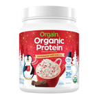 Organic Protein™ Plant Based Protein Powder - Peppermint Hot Cocoa