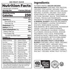 Vegan Organic Nutrition Shake - Vanilla Bean