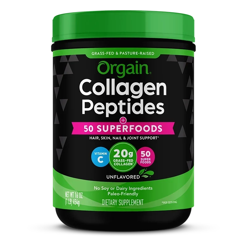 Grass-Fed Pasture Raised Collagen Peptides + Superfoods Powder
