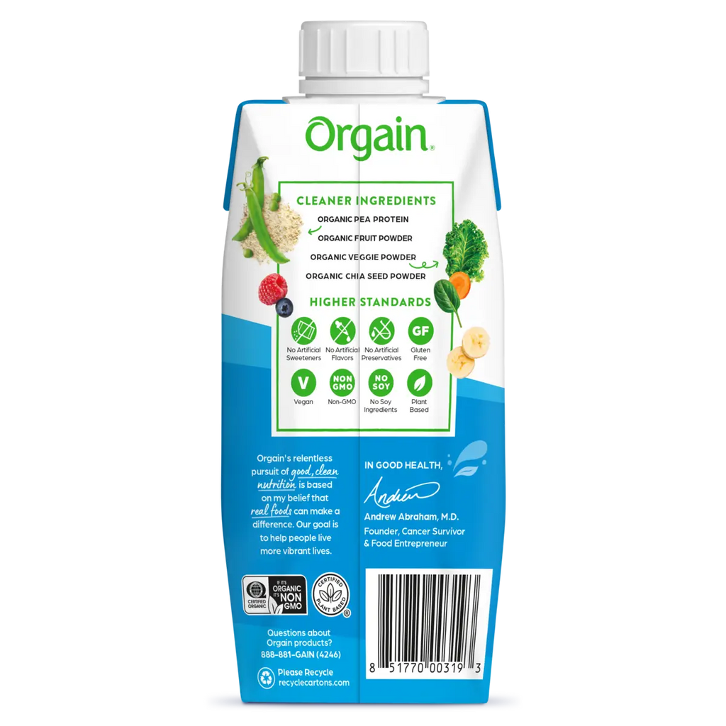 Vegan Organic Nutrition Shake - Smooth Chocolate