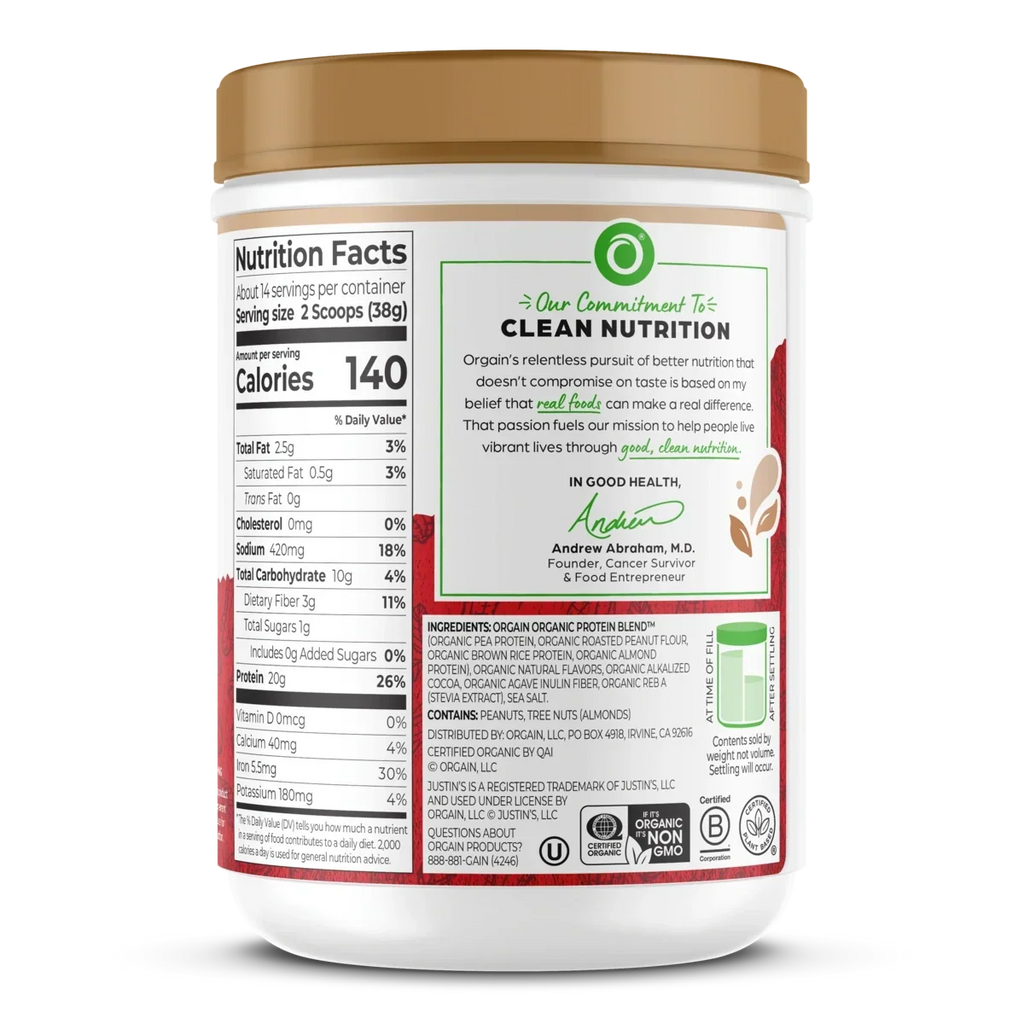 Nut Butter Protein Powder - Dark Chocolate Peanut Butter