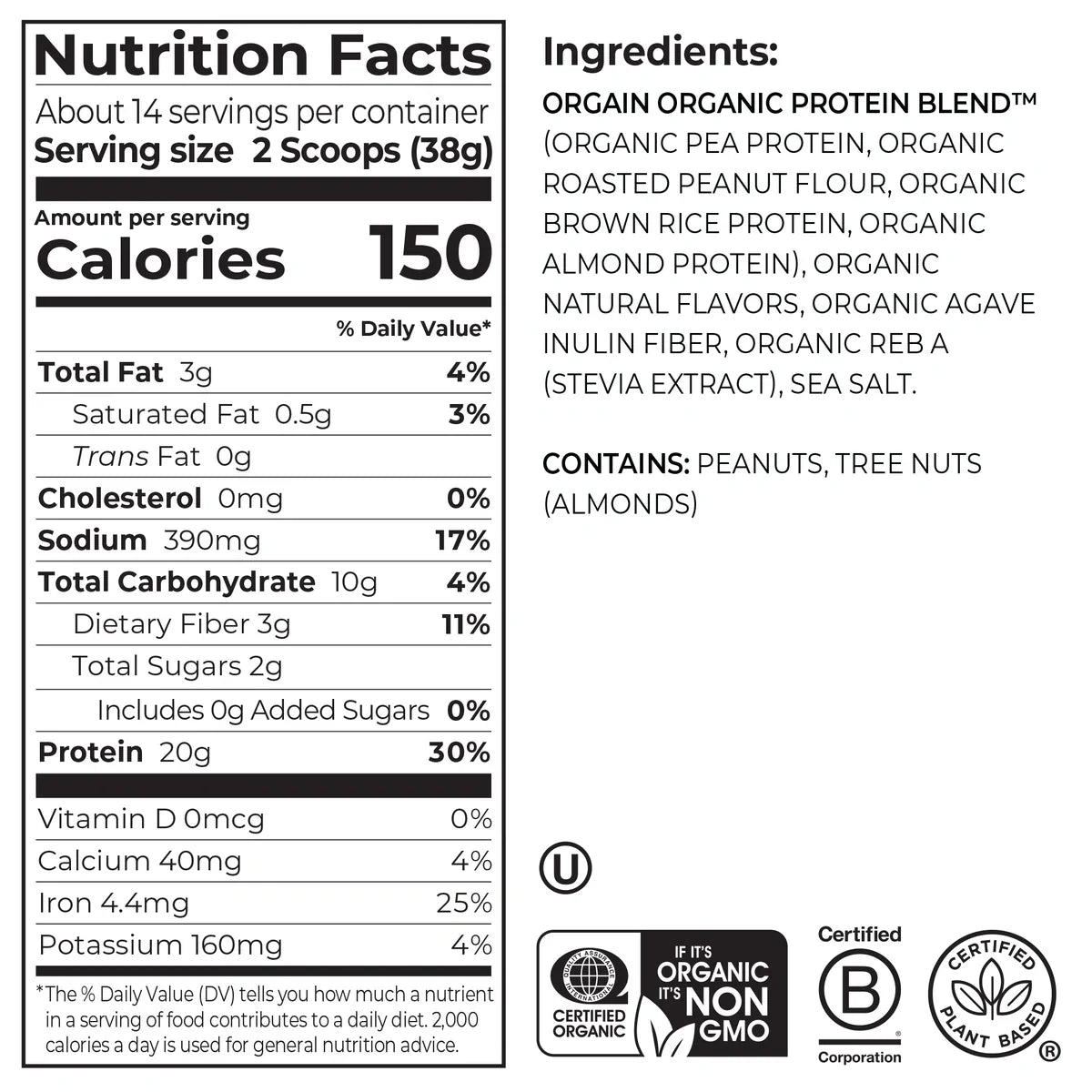 Nut Butter Protein Powder - Peanut Butter