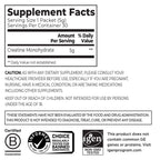 Creatine Powder Single Serve Stick Packs