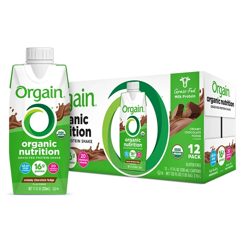 Organic Nutrition Shake - Creamy Chocolate Fudge