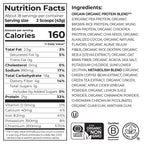 Organic Protein Powder + Metabolism Blend Creamy Chocolate Fudge
