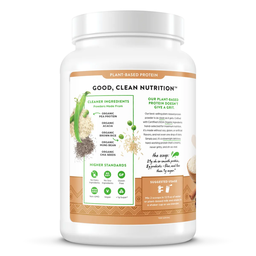 Organic Protein™ Plant Based Protein Powder - Horchata