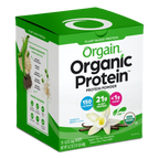 Single Serve Organic Protein™ Plant Based Protein Powder - Vanilla Bean