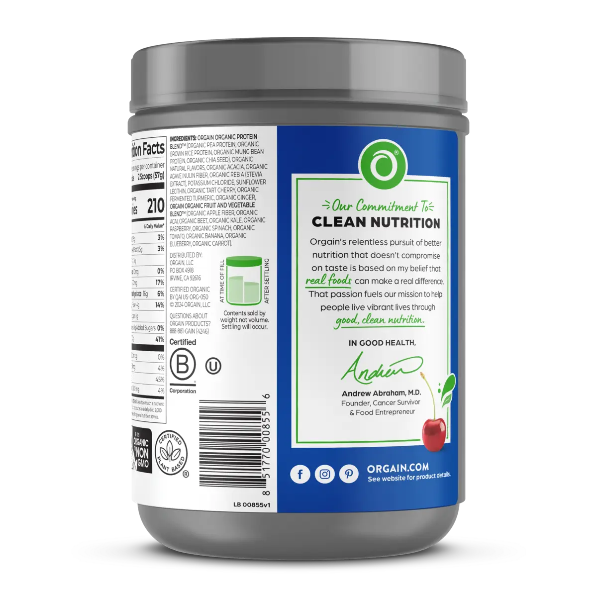 30g Plant Protein Powder - Vanilla