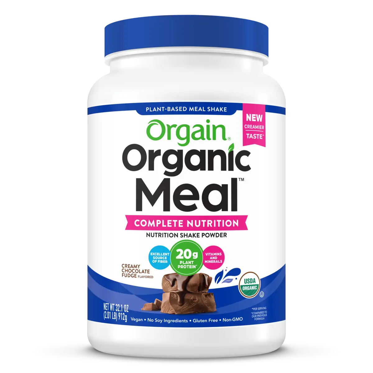 Organic Meal Powder - Creamy Chocolate Fudge