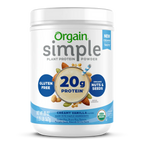 Simple Organic Plant-Based Protein Powder - Creamy Vanilla